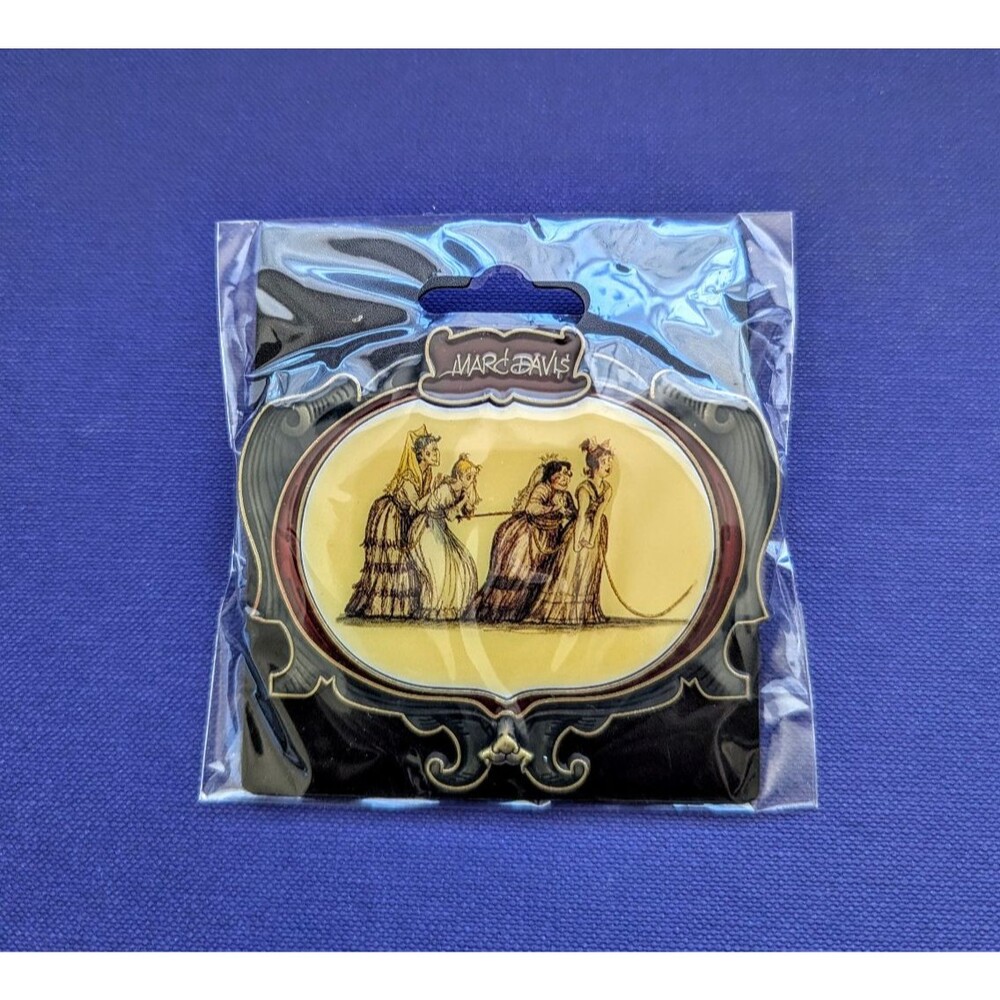 Auction Scene String of Ladies Pin Marc Davis Disney of the Caribbean